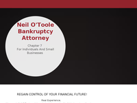 NEIL O'TOOLE website screenshot