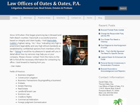 DANIEL OATES website screenshot
