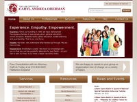 CARYL OBERMAN website screenshot