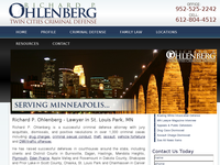 RICHARD OHLENBERG website screenshot