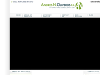 ANDRES OLIVEROS website screenshot