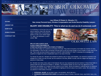 ROBERT OLKOWITZ website screenshot