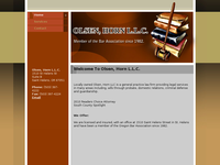 JAMES HORN website screenshot