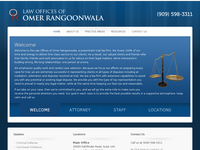 OMER RANGOONWALA website screenshot