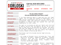 RICHARD ORLOSKI website screenshot