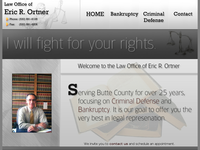 ERIC ORTNER website screenshot