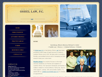 MICHAEL OSHEL website screenshot