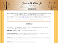 JAMES OTTE JR website screenshot