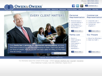 JOE OWEN website screenshot