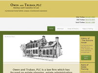 JOHN TRUBAN website screenshot
