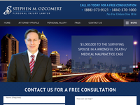 STEPHEN OZCOMERT website screenshot