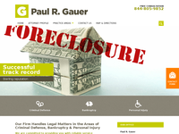 PAUL GAUER website screenshot