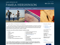 PAMELA HERSHINSON website screenshot