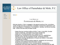JAMES PANNEBAKER website screenshot