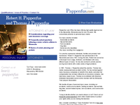 ROBERT PAPPENFUS website screenshot