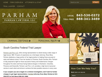 ROSE PARHAM website screenshot