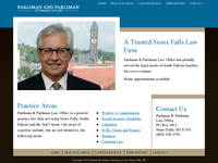 THOMAS PARLIMAN website screenshot