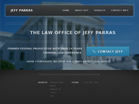 JEFF PARRAS website screenshot