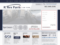 R REX PARRIS website screenshot