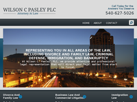 WILSON PASLEY website screenshot