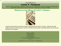 CURTIS PATALANO website screenshot