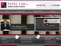 BAKU PATEL website screenshot