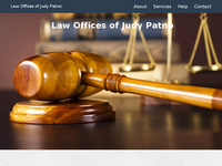 JUDY PATNO website screenshot