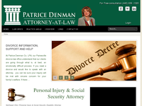 PATRICE DENMAN website screenshot