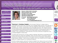 PATRICIA KEFALAS DUDEK website screenshot