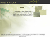 PATRICIA VOSS website screenshot