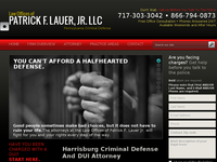 PATRICK LAUER JR website screenshot