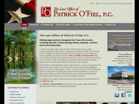 PATRICK O'FIEL website screenshot