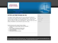 STEVE PATTEE website screenshot