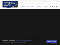 BRENT PATTERSON website screenshot