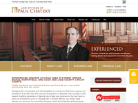 PAUL CHATZKY website screenshot