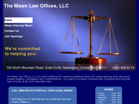 PAUL MAWN JR website screenshot