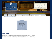 PAUL KUJAWSKY website screenshot