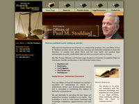 PAUL STODDARD website screenshot