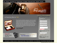PAUL PELAGALLI website screenshot