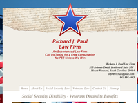 RICHARD PAUL website screenshot