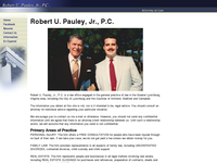ROBERT PAULEY JR website screenshot