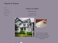 JOHN PAYNE JR website screenshot