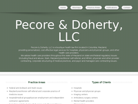 JEFFREY PECORE website screenshot