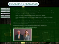 ROBERT PEARLMAN website screenshot