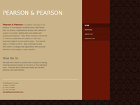 MARY BLACK PEARSON website screenshot