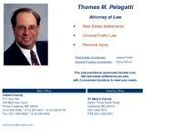 THOMAS PELAGATTI website screenshot