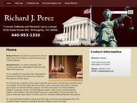 RICHARD PEREZ website screenshot