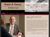 ROBERT PERKINS website screenshot
