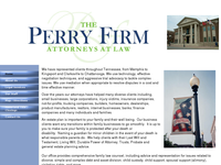 JON PERRY website screenshot