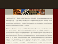 PETER LUCAS website screenshot
